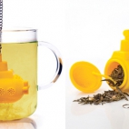 Żółta łódź podwodna do herbaty