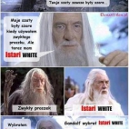 Gandalf w reklamie proszku do prania :)