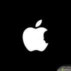 Steve Jobs, 1955 - 2011 Logo Czarne Apple