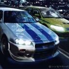 Mitsubishi Lancer Evolution VII & Nissan Skyline