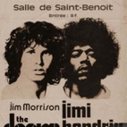galeria Jimi Hendrix and Jim Morrison