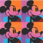 popart Mouse  print by Andy Warhol