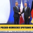Andrzej Duda (POL) i donald tusk (GER) - Polsko-Niemieckie spotkanie na Szczycie