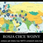ROSJA CHCE WOJNY - zobacz jak blisko baz NATO umieścili swój kraj