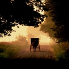 Pojazd Amish Rolls Royce