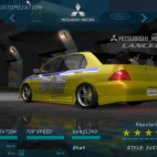 mitsubishi lacer evolution - need for speed underground - 2 fast 2 furious style #3