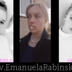 Emanuela Rabinska zdjęcie z teledysku do rapu Aksamit.