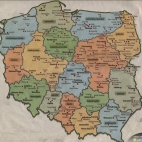mapa polski z zaznaczonymi śmiesznymi nazwami miejscowości