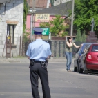 policja karczew, facet z slonecznego patrolu