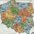 mapa polski (smieszne)