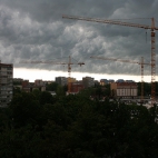 Dziwne chmury nad Wrocławiem