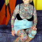World's Most Tattooed Senior Lady