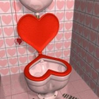 Toaleta dla zakochanych