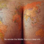 Mapa Świata do dupy