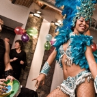 Samba Brazylijska - tancerze rewii Afro Carnaval