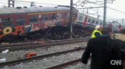 Zderzenie dwóch pociągów w Belgi