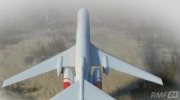 Wizualizacja katastrofy prezydenckiego Tu-154 M