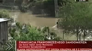 Sandomierz, sytuacja powodziowa - 2010.06.03 godz. 23.45 (burmistrz Sandomierza)
