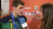 Iker Casillas okazuje radość