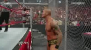 WWE RAW - John Cena vs Randy Orton - Gauntlet Match Hell in a Cell.