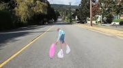 Iluzja optyczna: dziecko na drodze!