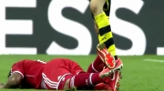 Robert Lewandowski Foul on Jerome Boateng (Borussia Dortmund vs Bayern Munich) 25-05-2013