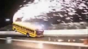 school bus wheelie wypas
