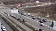 Rosyjski sposób na korek drogowy