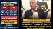 Janusz Korwin-Mikke (KONFEDERACJA) - vs - Banda Czworga (PiS, PO, PSL, SLD)