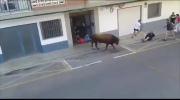 Śmiertelna ofiara gonitwy byków