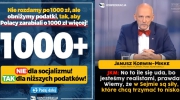 Janusz Korwin-Mikke (Konfederacja) - Program 1000+, Podatki dochodowe