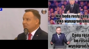 Andrzej Duda - Ceny rosną, bo rosną wynagrodzenia ...