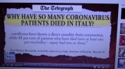 Koronawirus / Statystyki umieralności - Amerykanie się wygadali