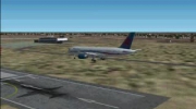 EPWA ATI's 757 landing