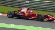 Grand Prix Belgii - wypadek Raikkonena