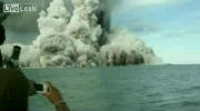 Eksplozja podwodnego wulkanu - WOW!