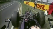 GP Australii 2009 FP1 - awaria Vettela
