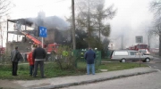 Pożar hotelu Socjalnego w Kamieniu Pomorskim