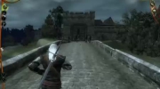 Witcher - gameplay (wędrówka przez wioskę)