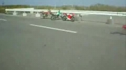 Motocykliści - pokaz idiotycznego stuntu