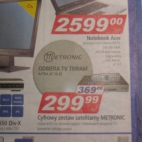 Reklama w gazetce TESCO