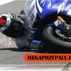MotoGP - uślizg koła w zakręcie