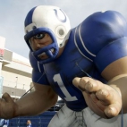 To tylko maskotka druzyny NFL Indianapolis Colts