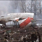 Szczatki samolotu TU-154