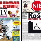 Skandaliczne okładki polskich tygodników