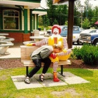McDonald"s i kobieta