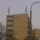 Anteny na bloku