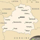 mapa Białoruś
