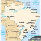 Brazylia mapa