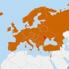 mapa Mołdawia